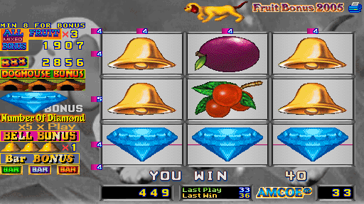 Fruit Bonus 2005 (Version 1.5SH, set 1)